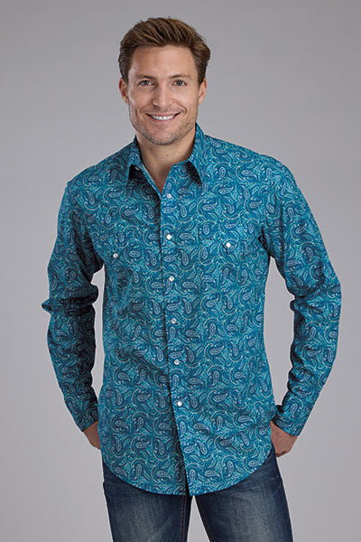 Roper Denim Paisley Men’s Shirt