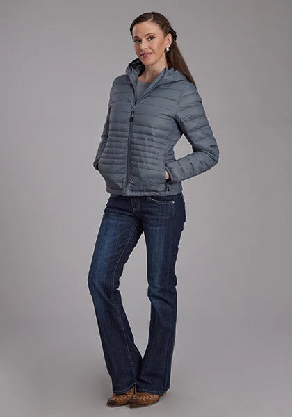 Roper 2165 Parachute (Steel) - Women's Nylon Jacket