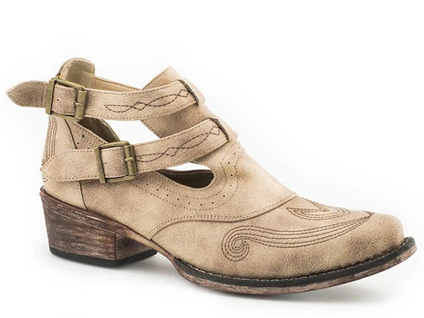 Roper Willa (Tan) - Women's Cowgirl Boot
