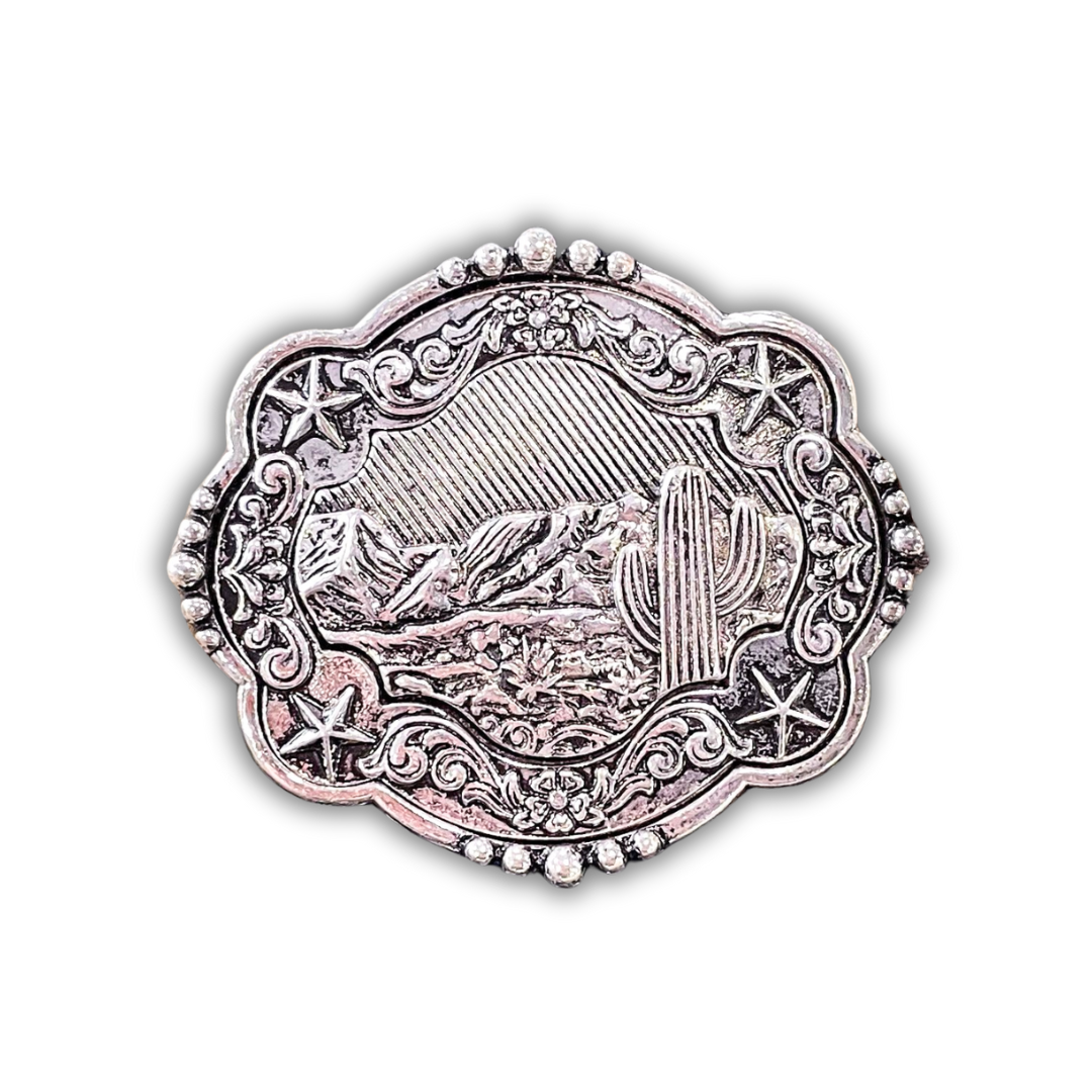 Cactus Fashion Belt Buckle Pop Out Phone Grip & Stand