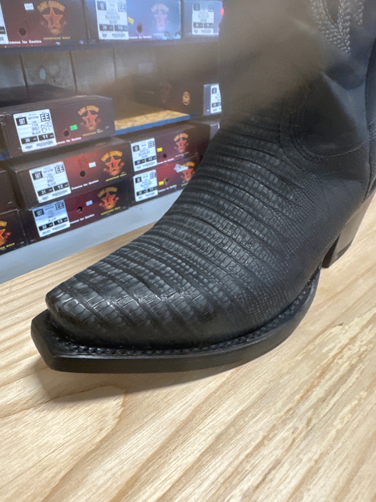 King Exotic Black Teju Women's Boots