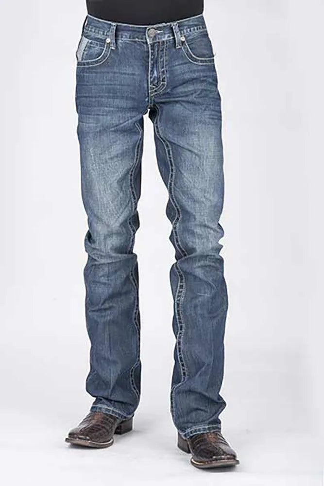 Stetson 1014 Rocks Fit with V Pocket - Men's Bootcut Jeans (Closeout)