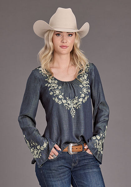 Stetson Denim Blouse