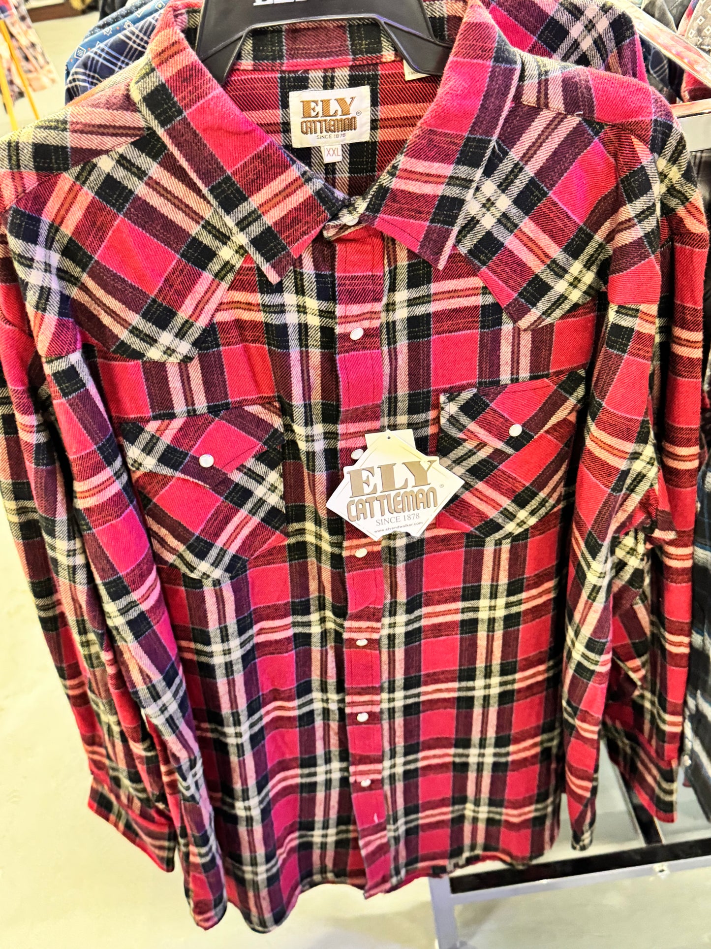 Thick Ely Cattleman Flannels