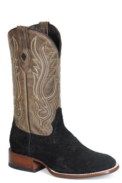 Exotic Stetson Hippopotamus Cowboy Boots For Men Premium Leather Western Boots With Embossed Design And Comfort Insoles by Stetson