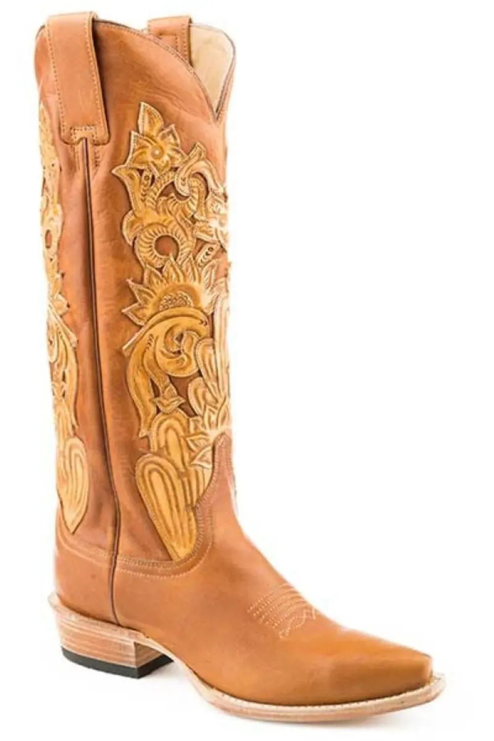 Stetson Jules (Brown) - Women's Leather Cowgirl Boot