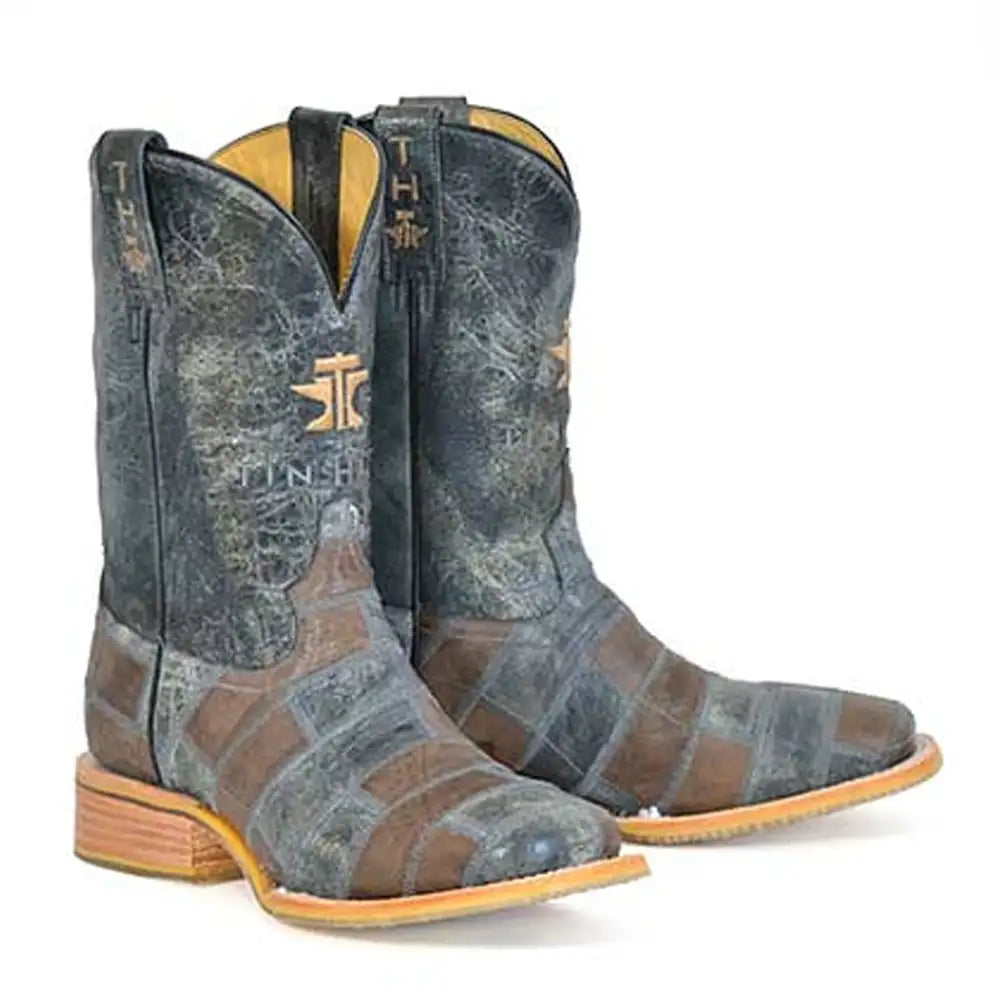 Tin Haul Bricks And Stones/Ride Em' Cowboy - Men's Leather Cowboy Boot