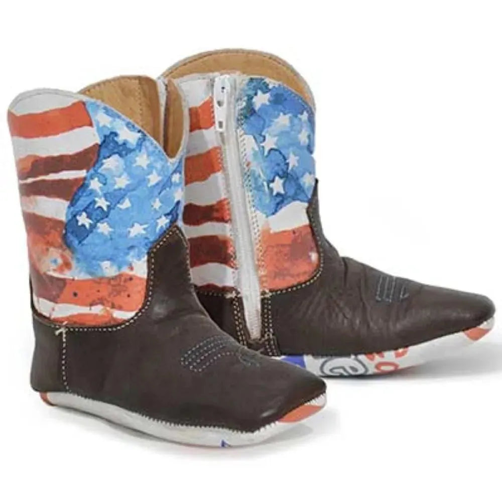 Tin Haul Mini American - Infant Cowboy Bootie