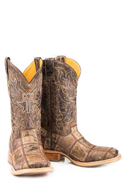 Tin Haul Money Maker - Men's Leather Cowboy Boot