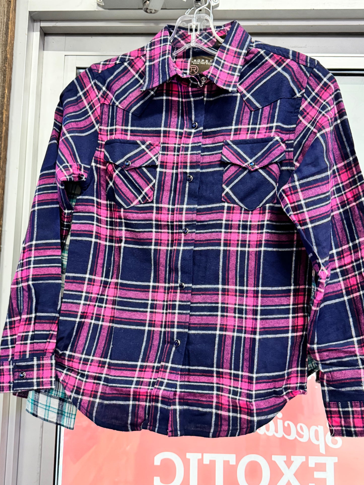 Roper Youth Girl’s Flannel