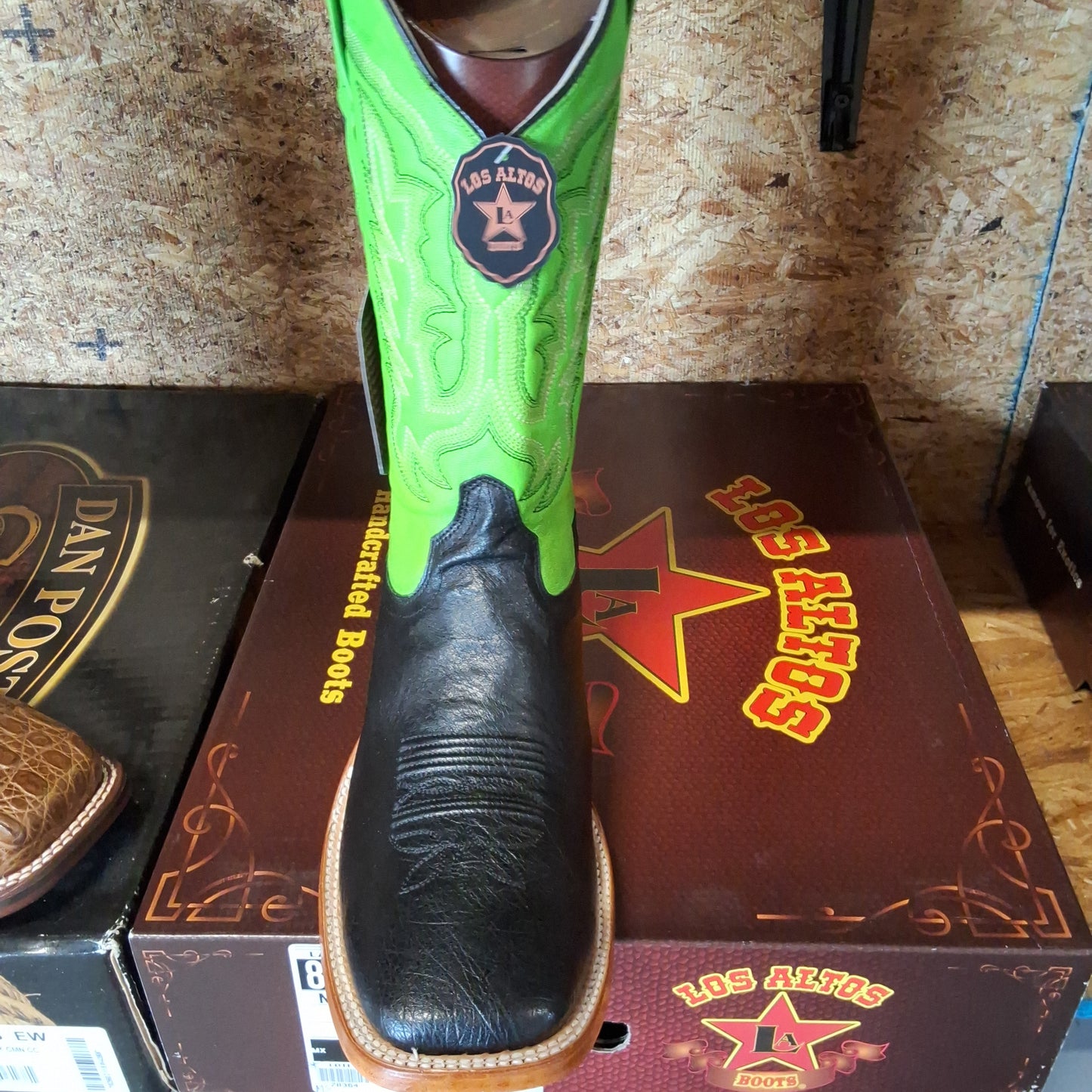 Exotic Los Altos Smooth Ostrich Men's Cowboy Boots