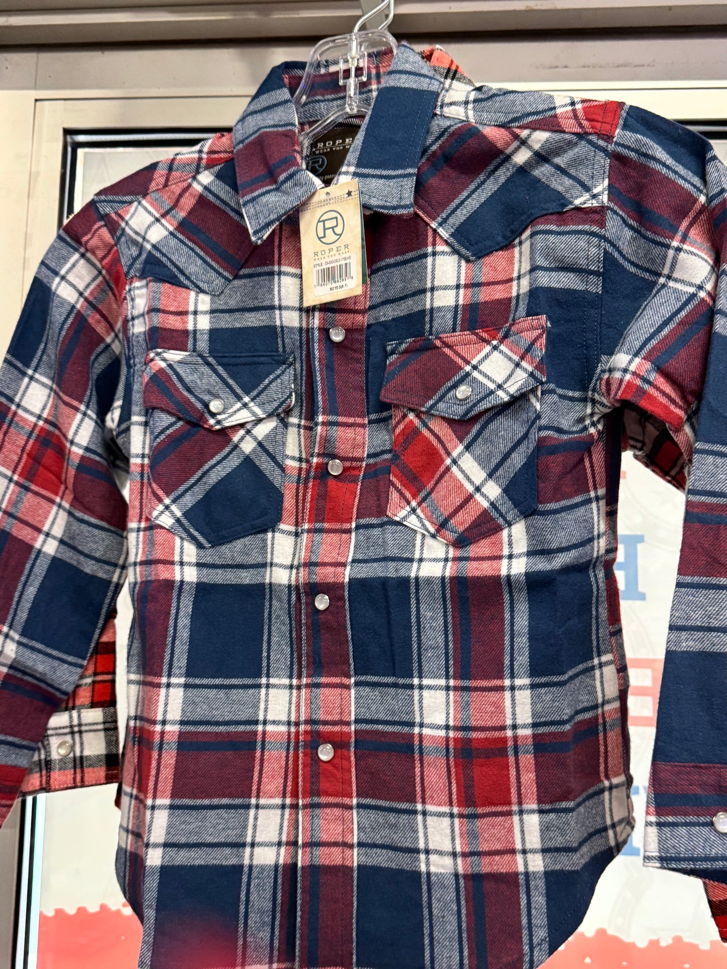 Roper Youth Boy’s Flannels