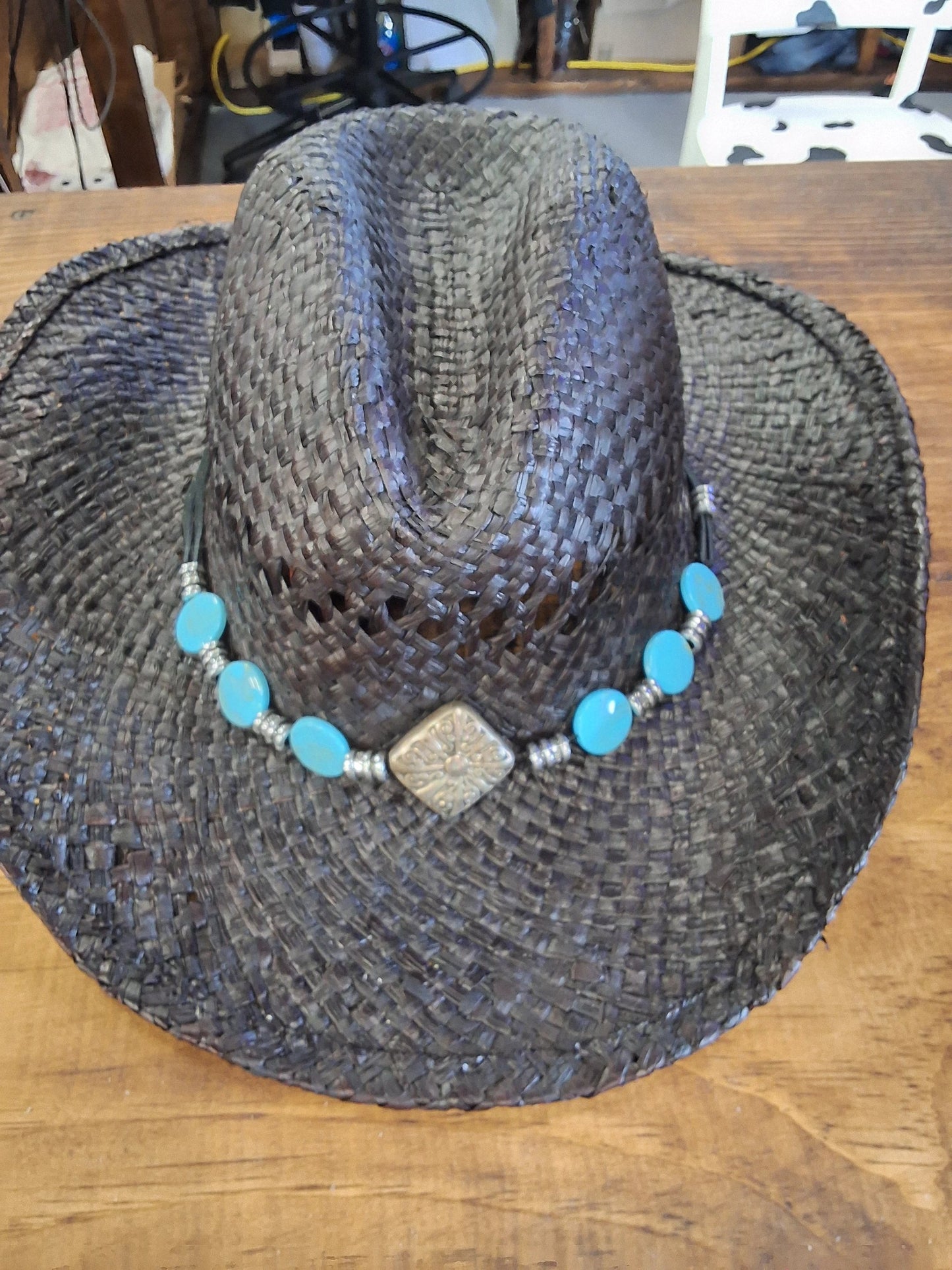 Blazin Roxx Unisex Western Straw Hat Lightweight Sun Protection Classic Cowboy Style by Blazin Roxx