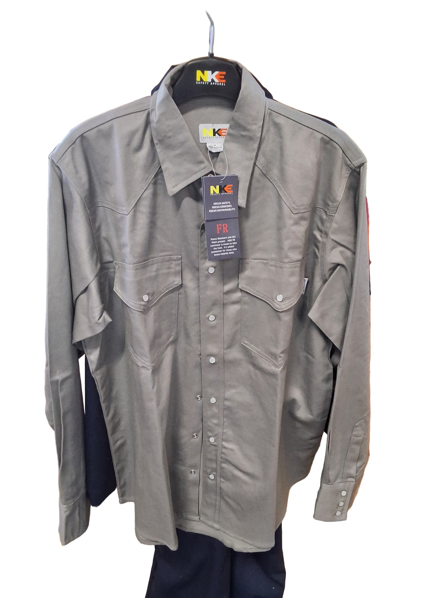 NKE Button Up Dress Fire Resistant Shirts