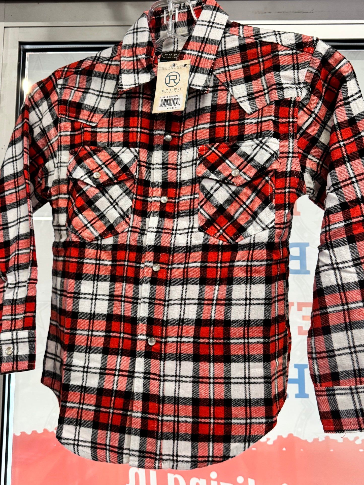Roper Youth Boy’s Flannels