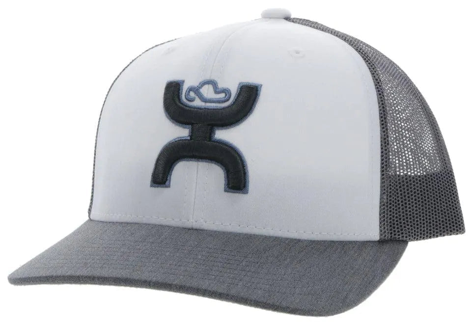 HOOey "Sterling" (White/Grey) - Trucker Cap