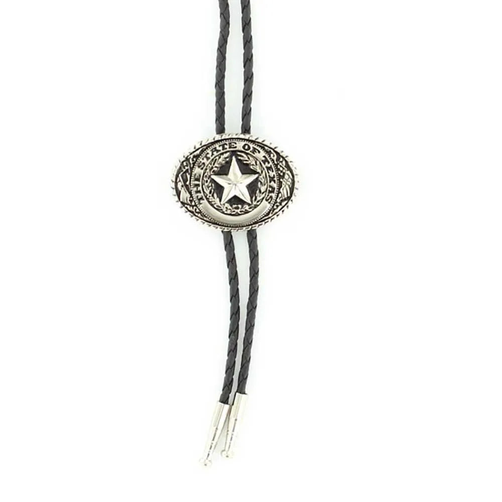 Double S Texas State Seal - Bolo Tie
