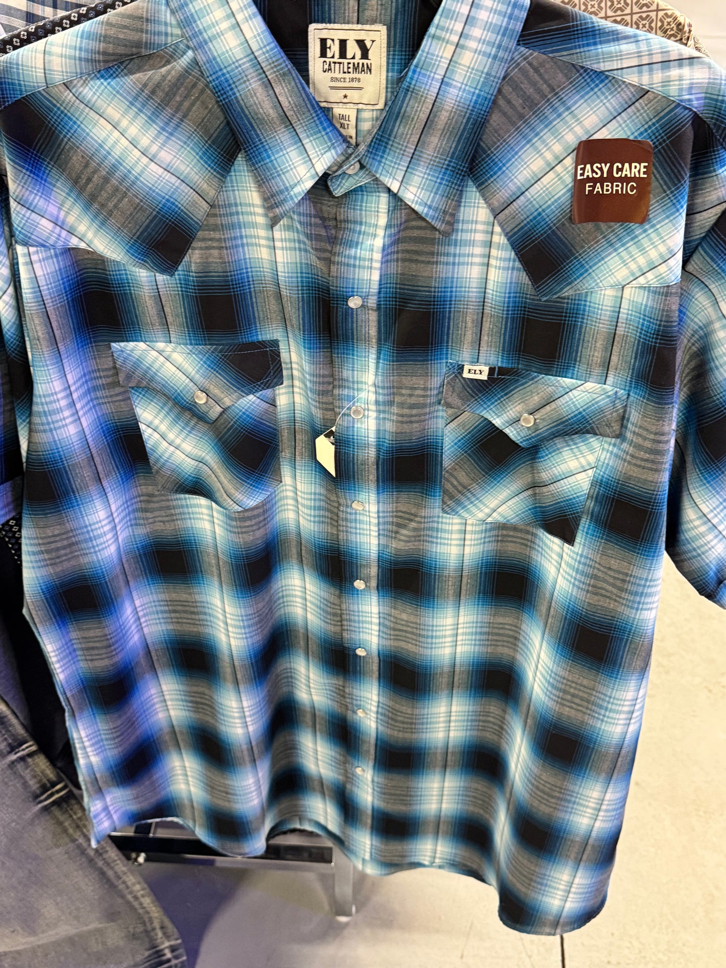Thin Short Sleeve Ely Cattleman Shirts Page 1
