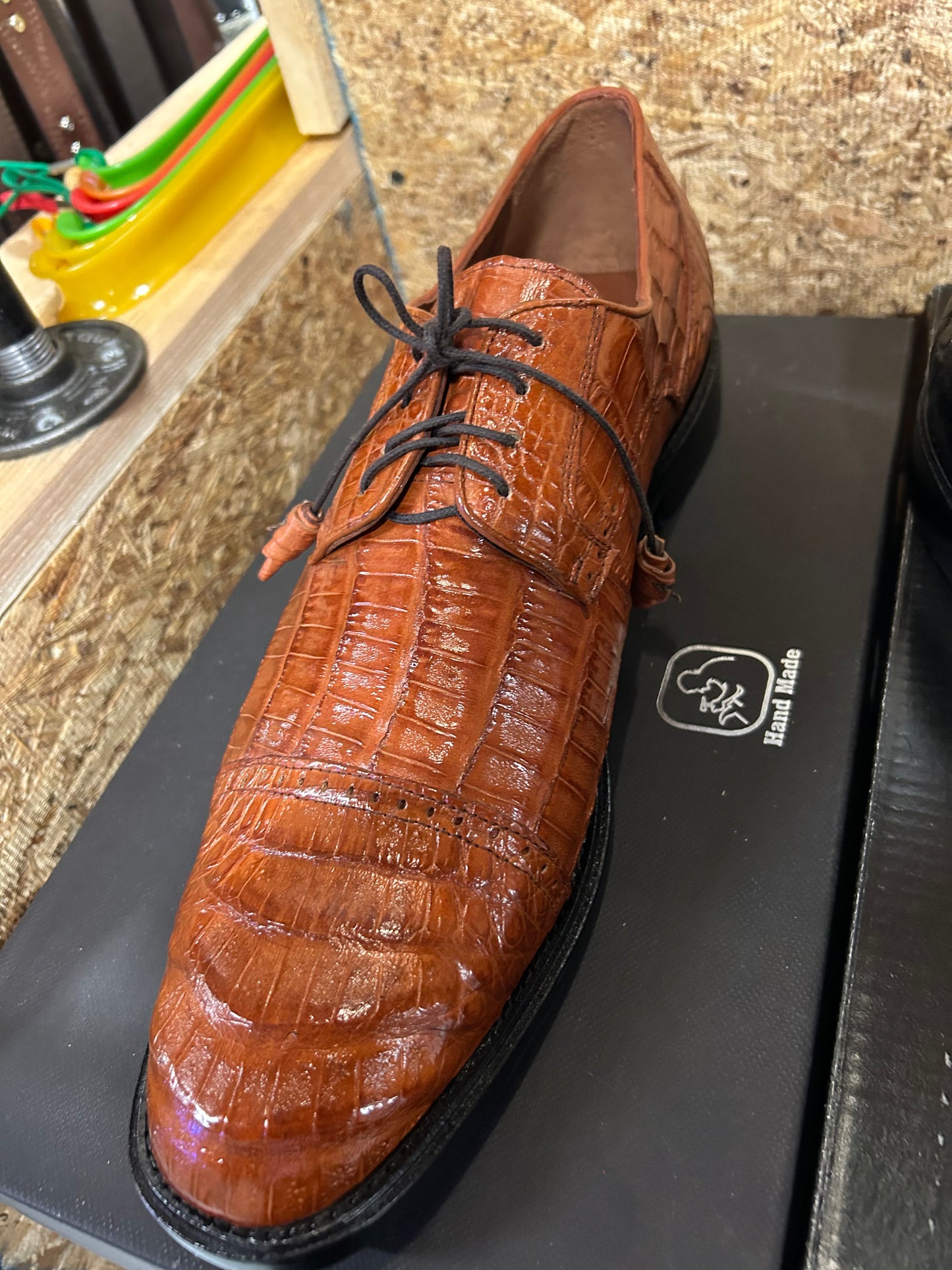 Exotic Los Altos Caiman Belly Dress Shoes