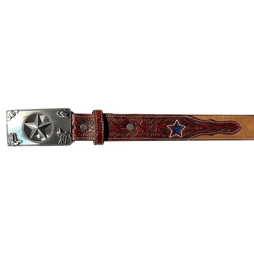 3D Star Buckle Light Up - Children's Belt (Closeout)