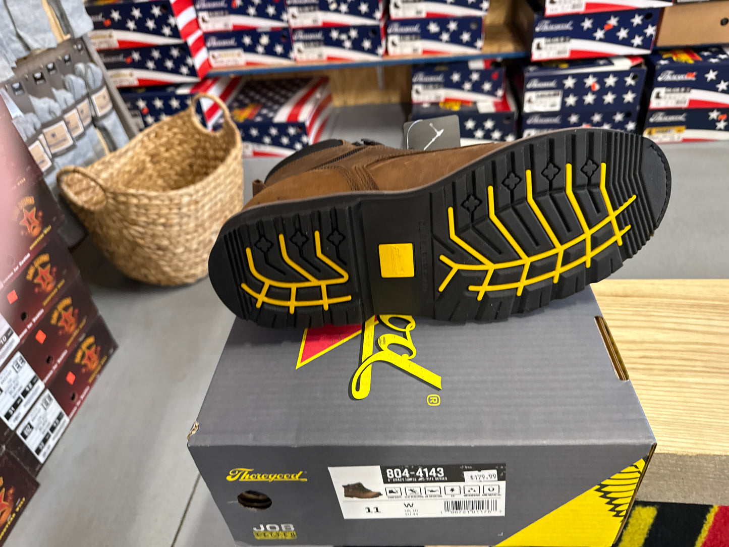 Thorogood 6” Crazy Horse Composite Toe Job Site Series