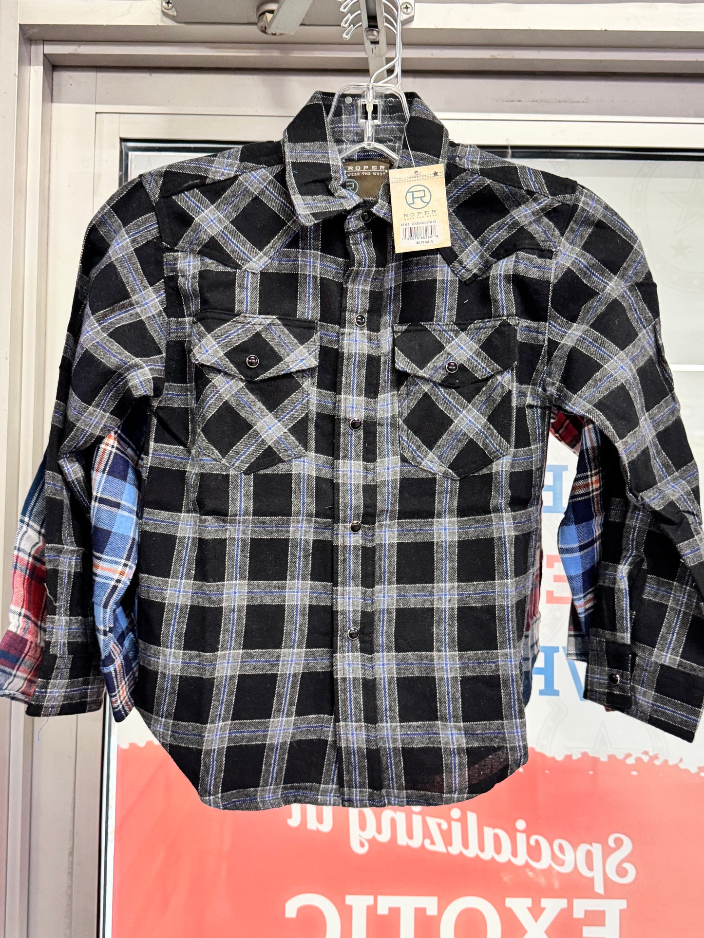 Roper Youth Boy’s Flannels