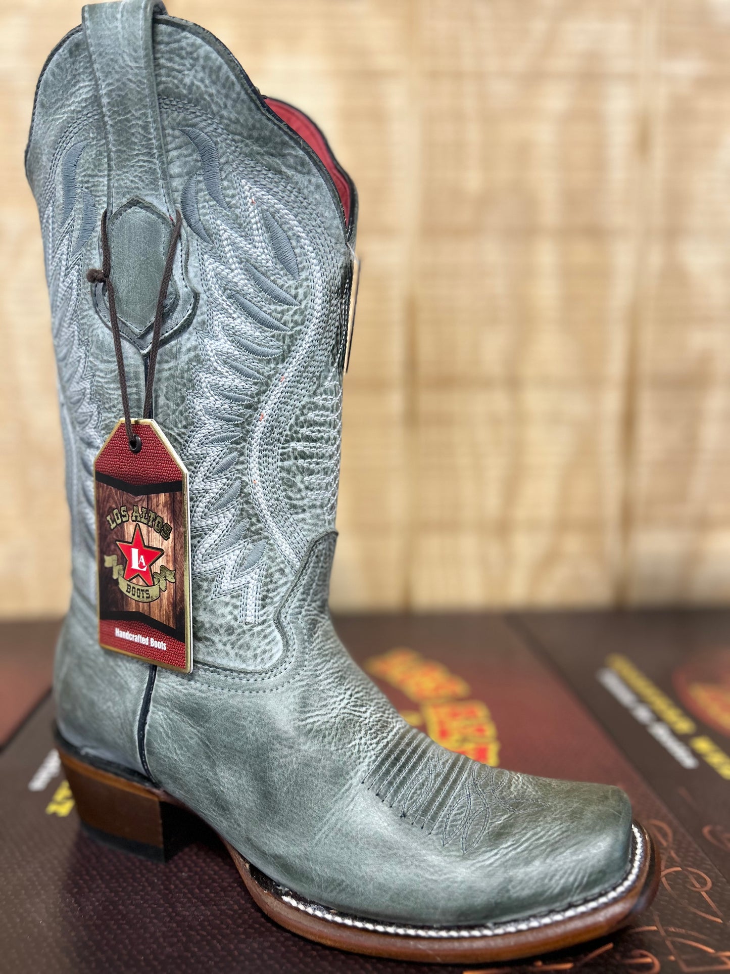 Los Altos Rustic Black Women's Cowgirl Boot