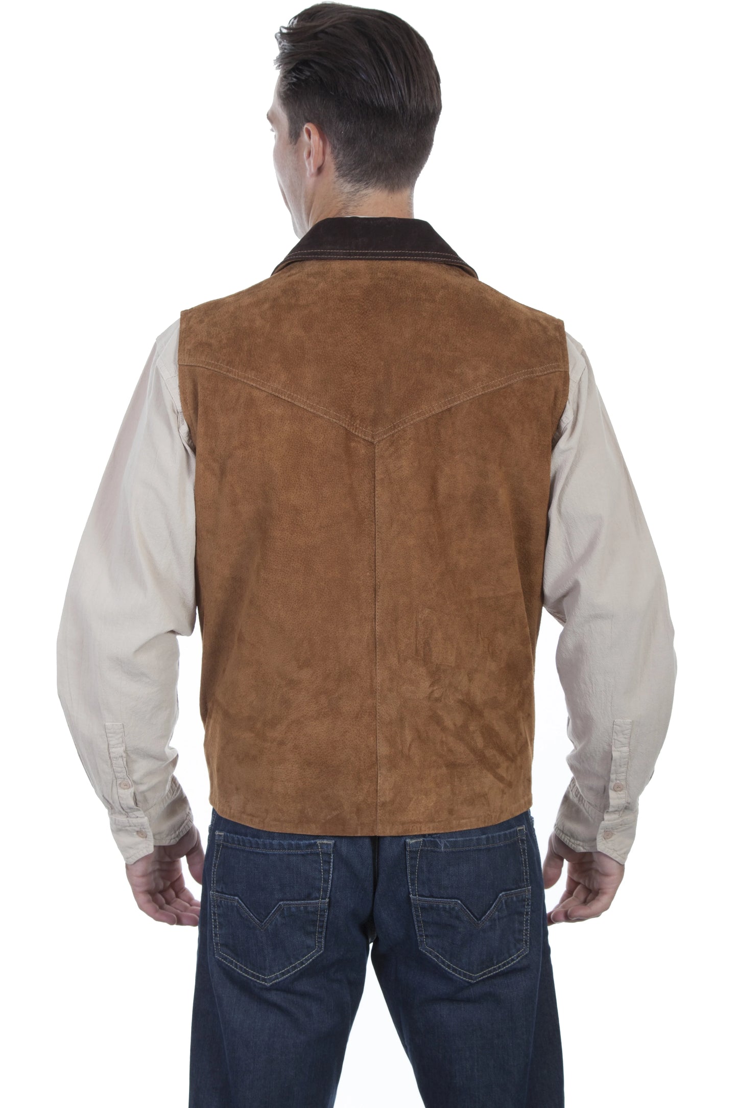Scully Dusty Ridge (621 Calf Suede) – Men's Vest