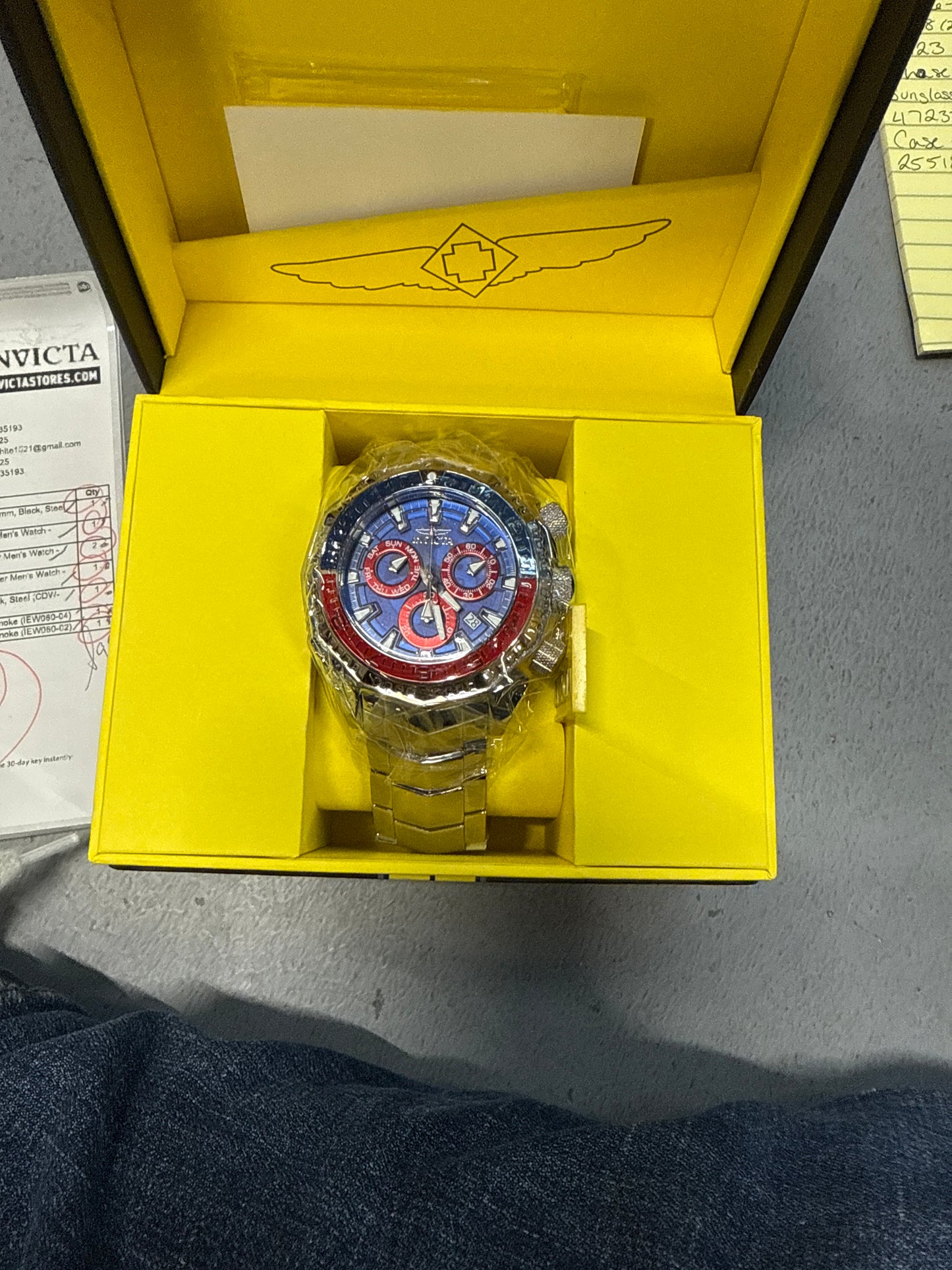 Invicta/ Chase Durer Watches/Sunglasses