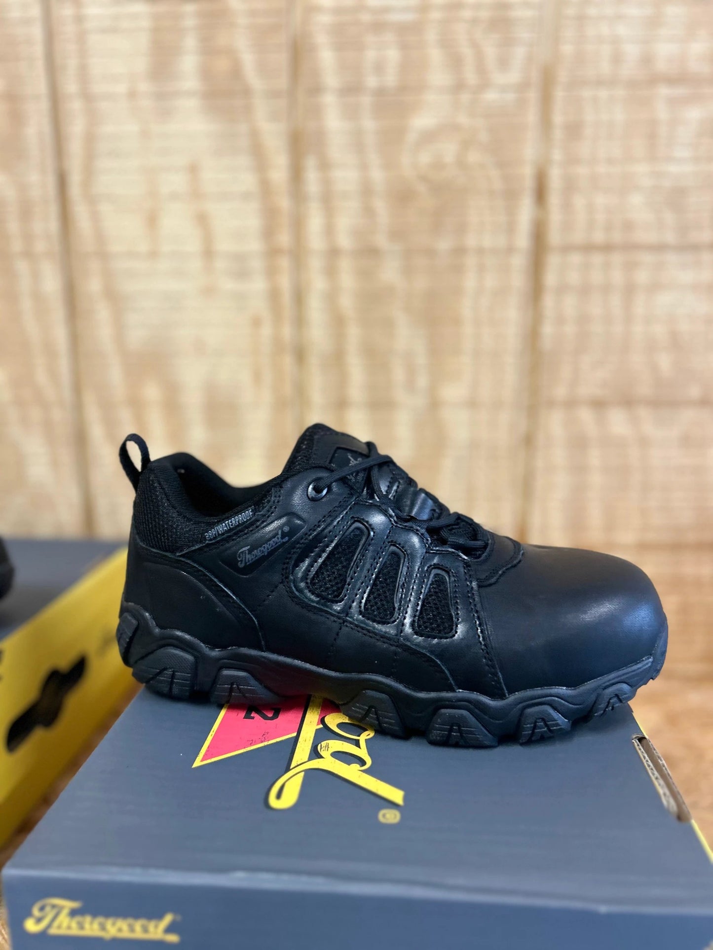 Thorogood Crosstrex Oxford Safety Toe Work Shoes With Polishable Toe For All Day Comfort And Durability by Thorogood