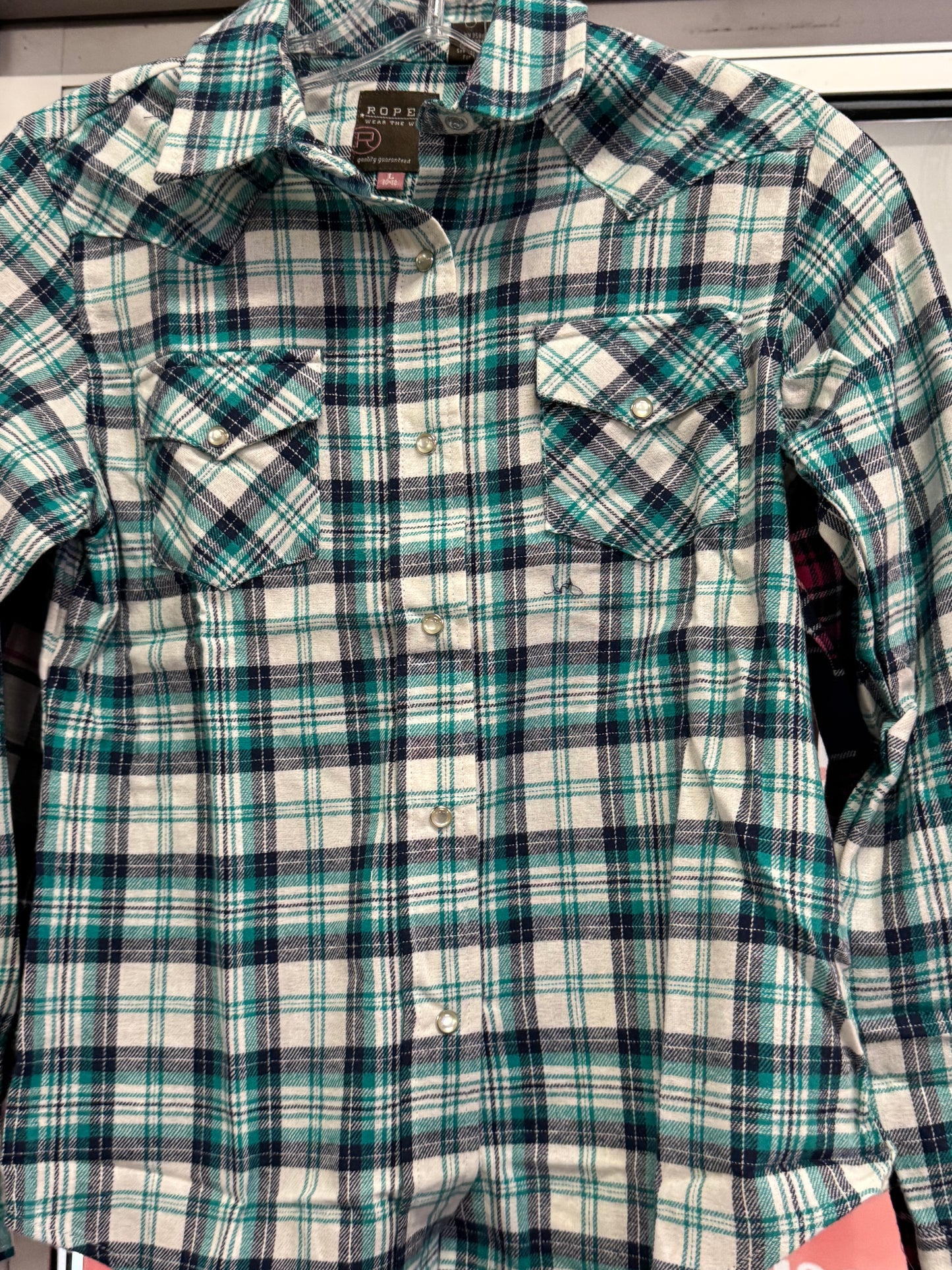 Roper Youth Girl’s Flannel