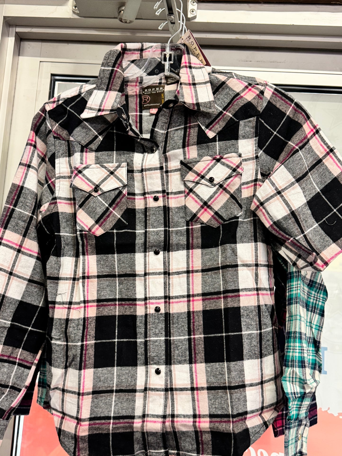 Roper Youth Girl’s Flannel
