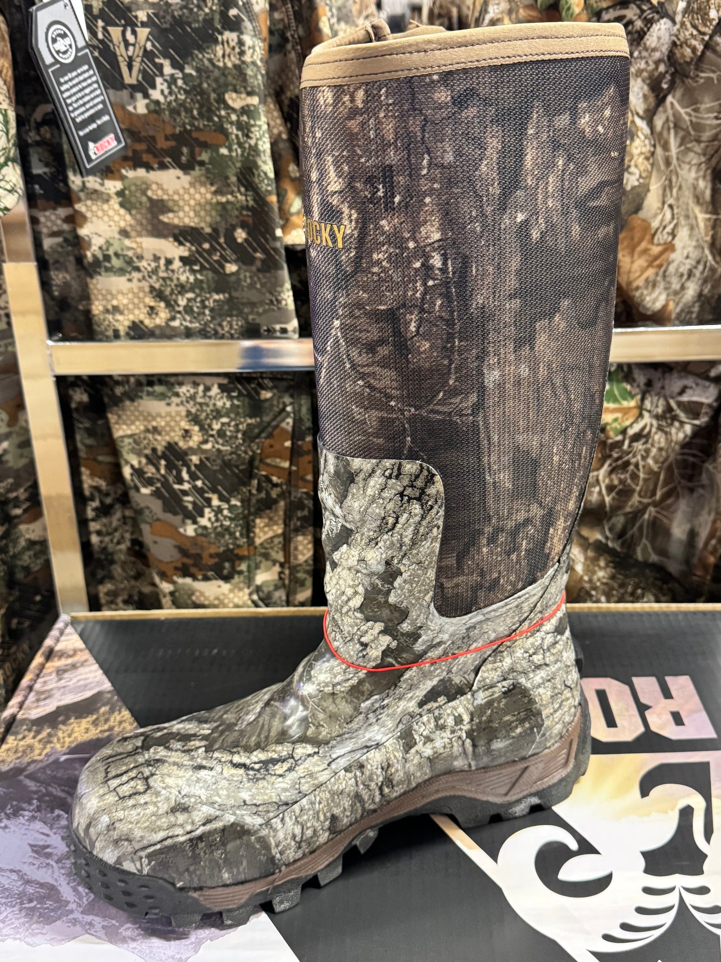 Rocky Men’s Sport Pro Snake Rubber boots