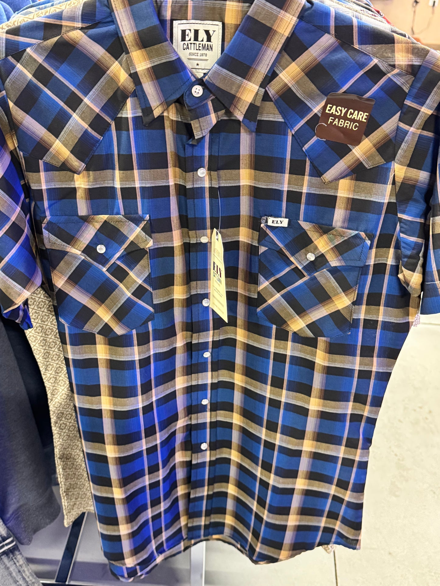 Thin Short Sleeve Ely Cattleman Shirts Page 1