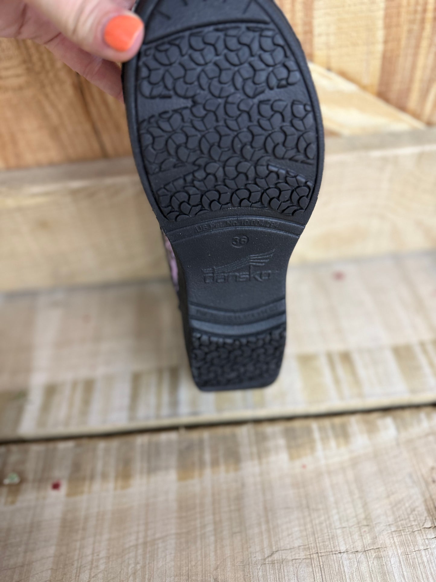 Dansko XP 2.0 Patent Purple Leopard