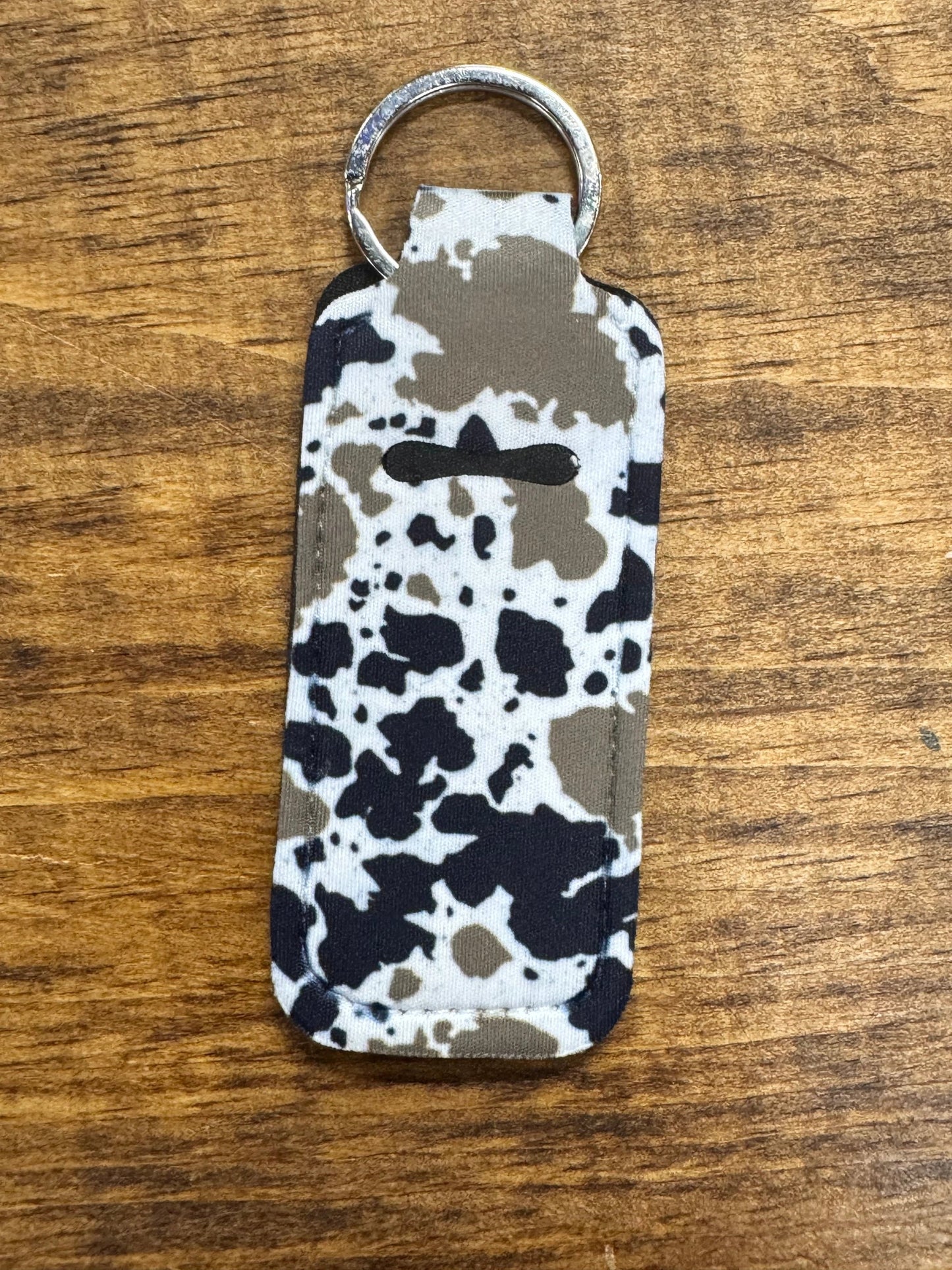 Chapstick Holder Keychain For Lip Balm Compact On The Go Carrier With Easy Accessibility by Wild West Outfitters