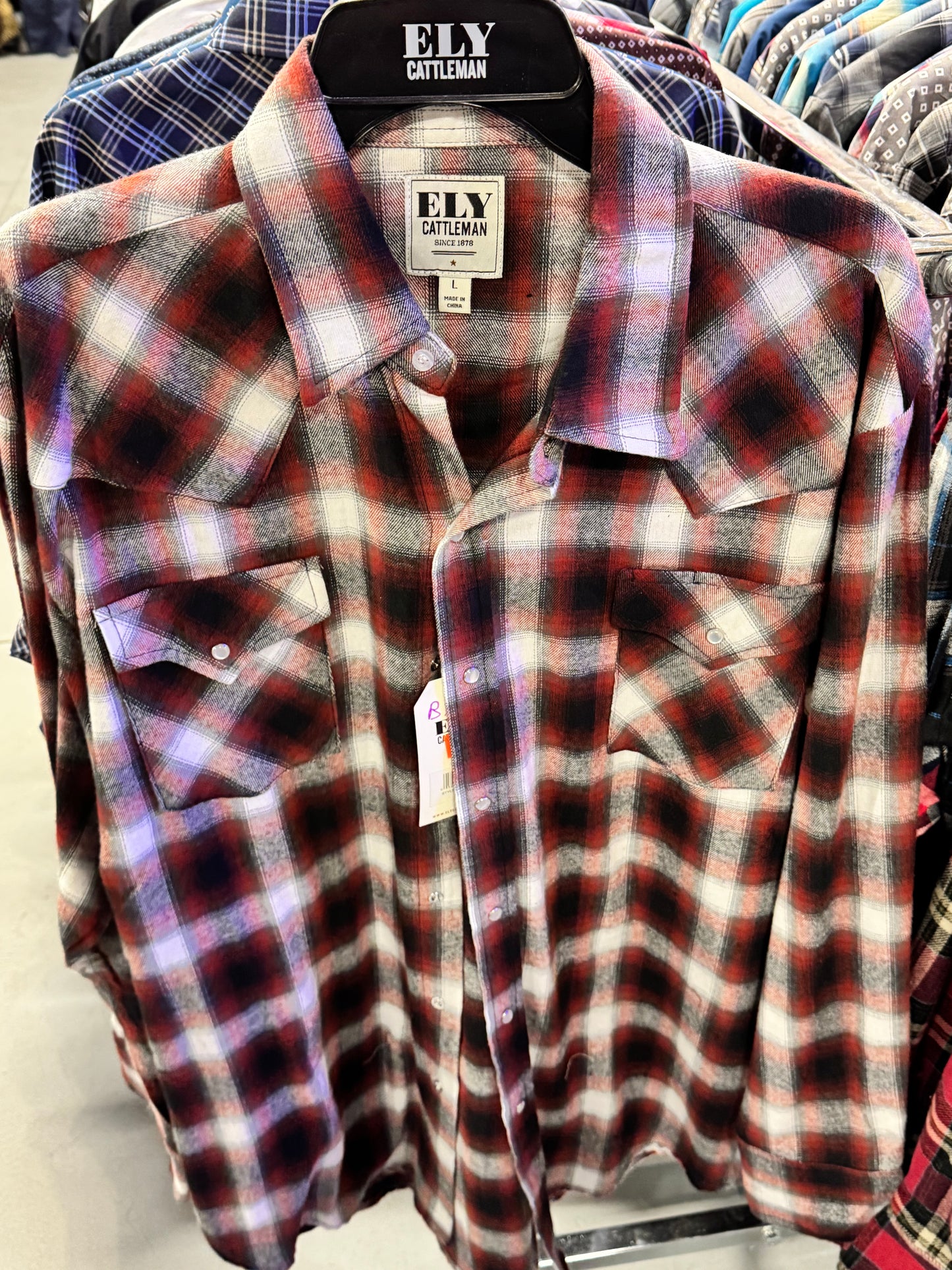 Thick Ely Cattleman Flannels