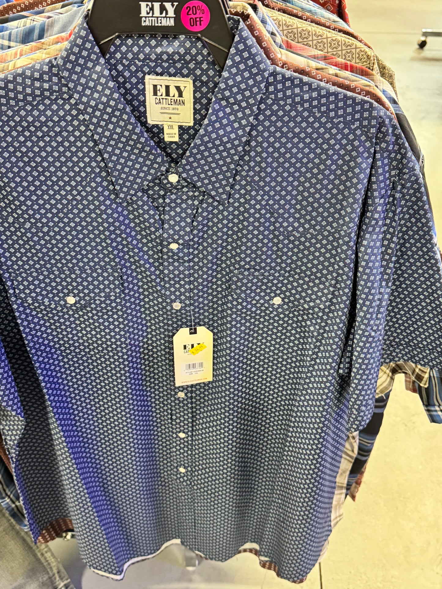 Thin Short Sleeve Ely Cattleman Shirts Page 2