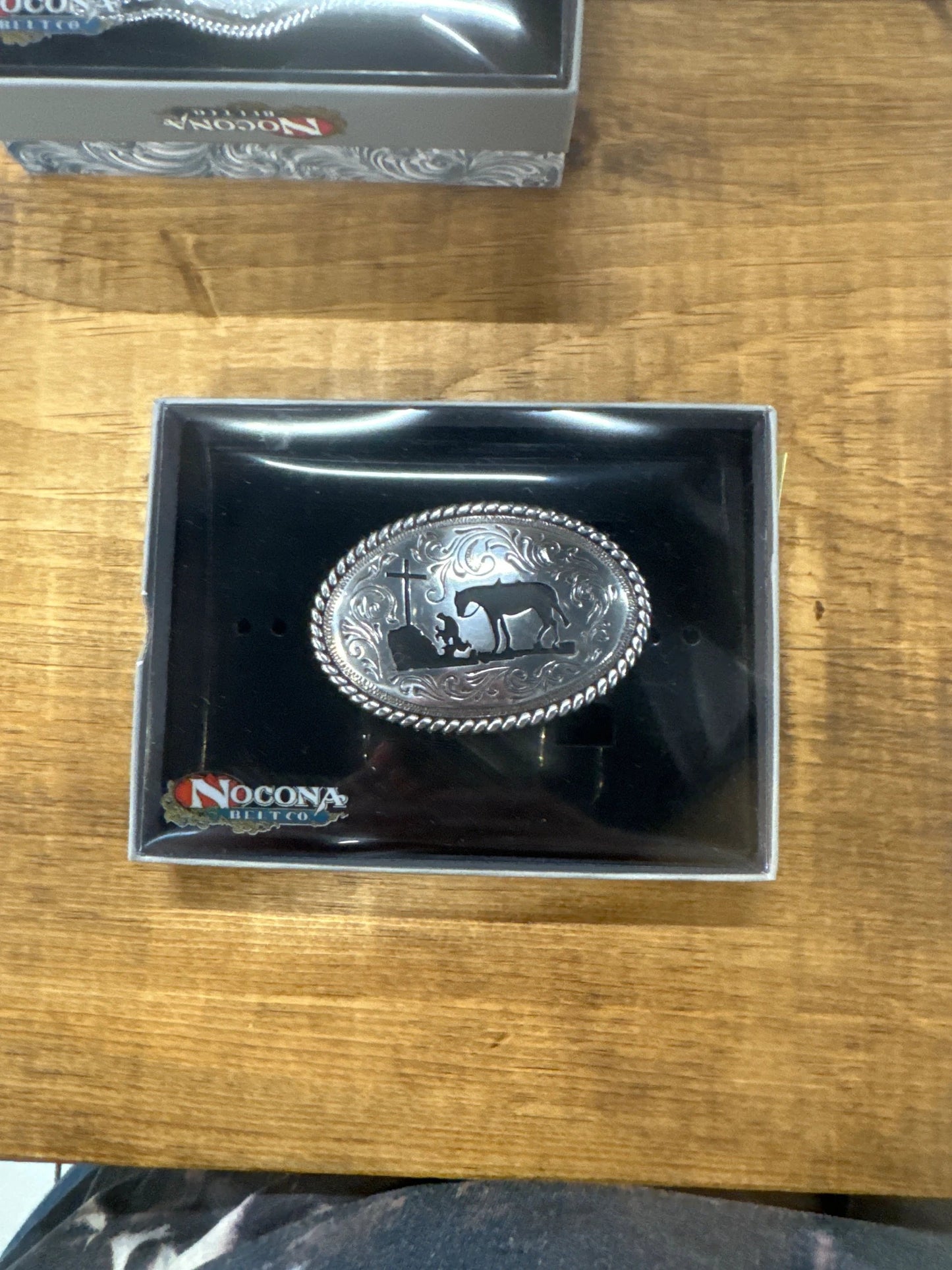 Nocona Kids Belt Buckle Western Style Durable For Little Hands Secure Fit And Everyday Wear by Nocona