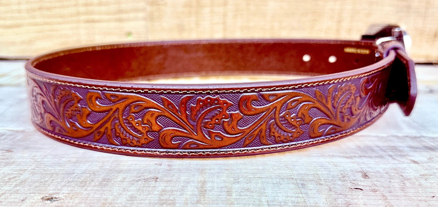 Ariat Womens Belt Western Inspired Accessory For Denim Dresses And Casual Wear Everyday Style by Ariat