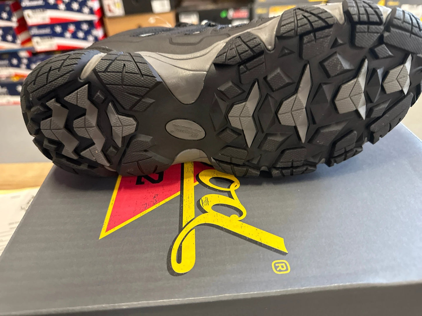 Thorogood Crosstrex Mid Black Composite Toe Work Boot Lightweight Durable Safety Footwear by Thorogood