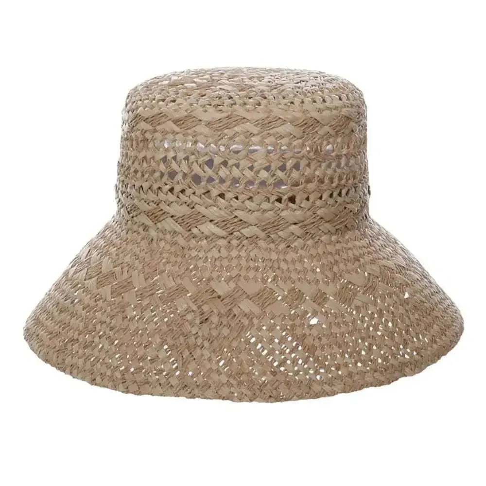 Biltmore Sweet Creature - Women's Raffia Straw Bucket Hat