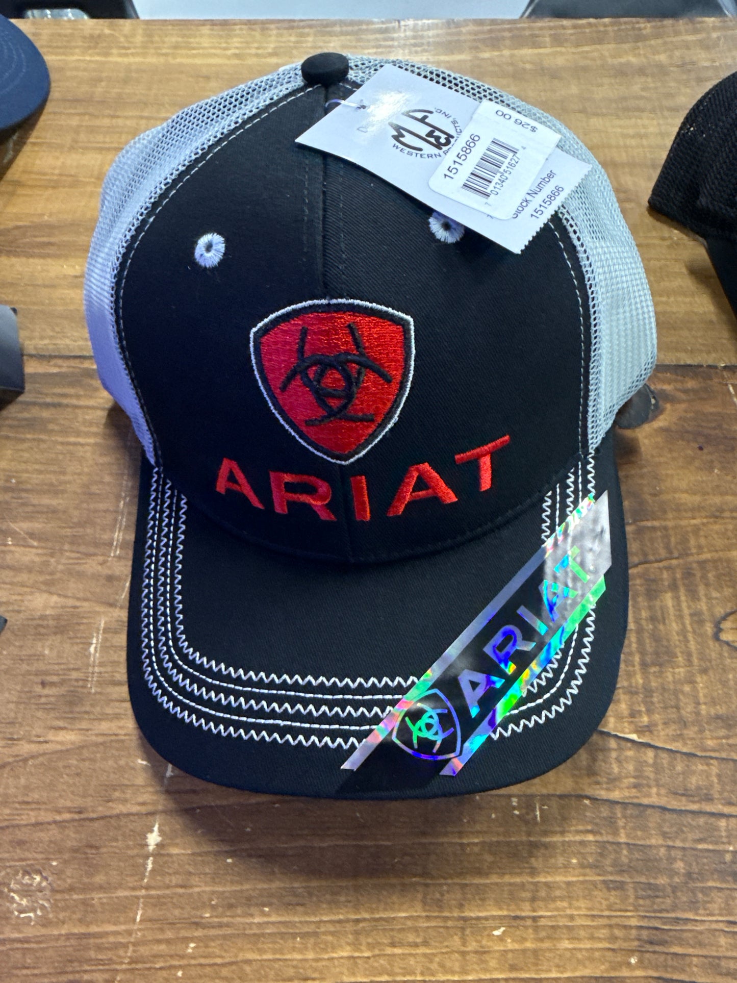 Ariat Red Emblem