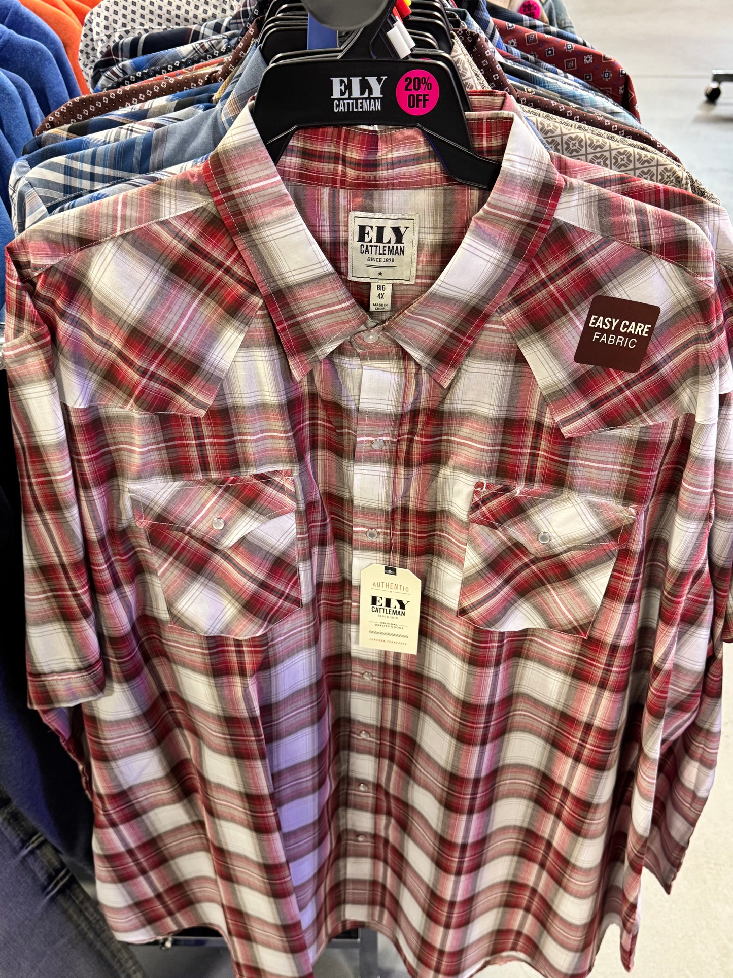 Thin Short Sleeve Ely Cattleman Shirts Page 2