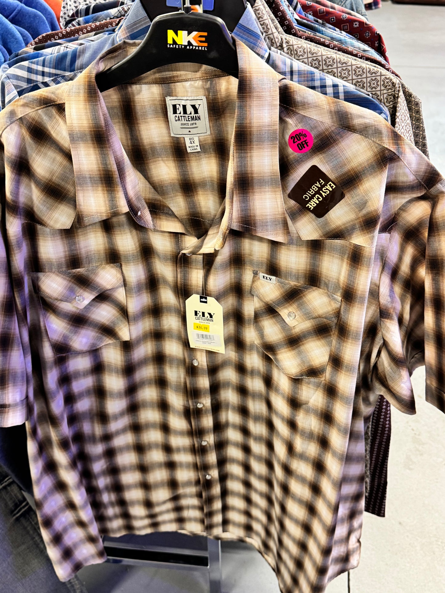 Thin Short Sleeve Ely Cattleman Shirts Page 2