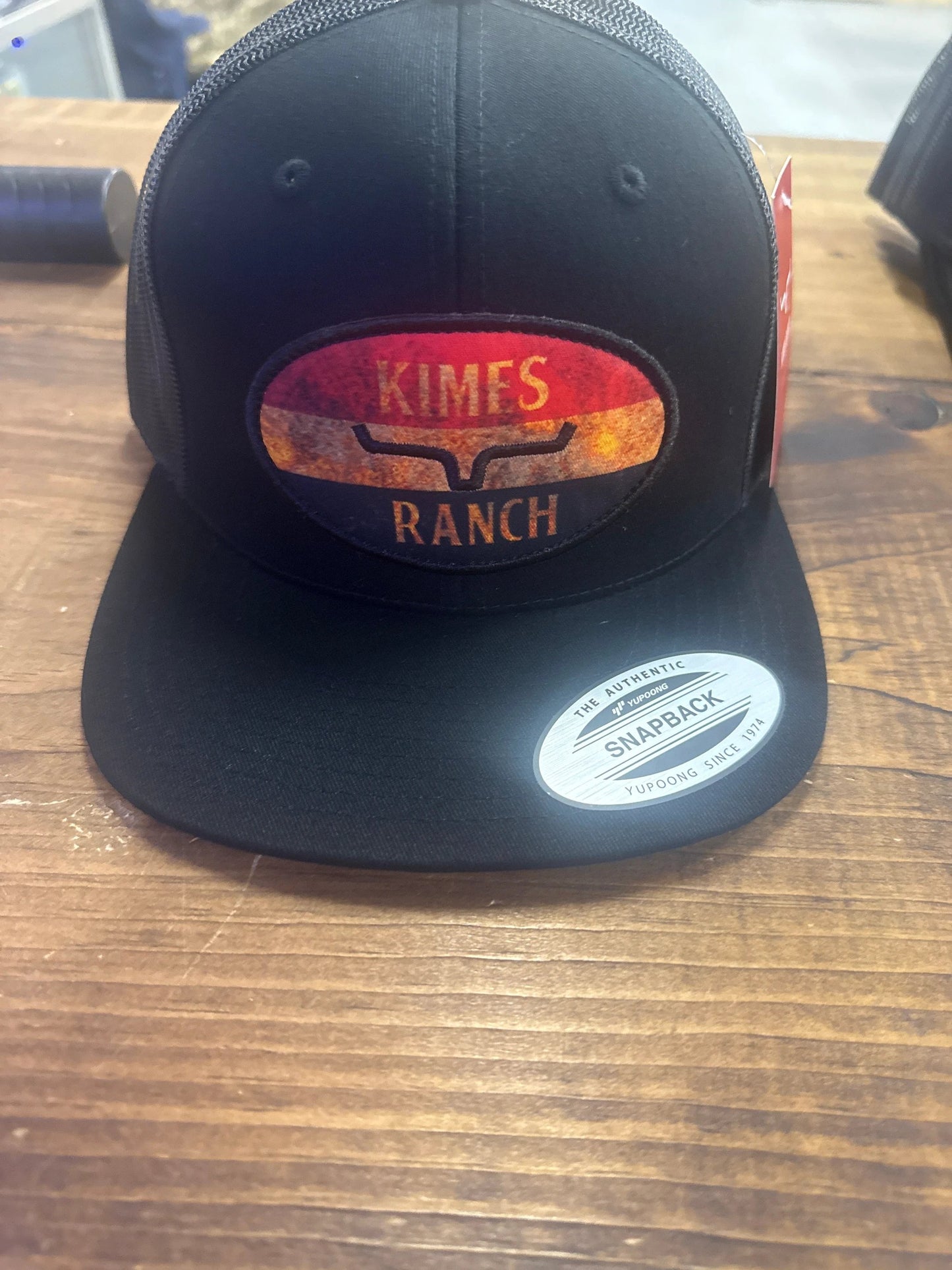 Kimes Ranch American Standard Trucker Hat Western Style Durable Everyday Wear For Men And Women by Kimes Ranch