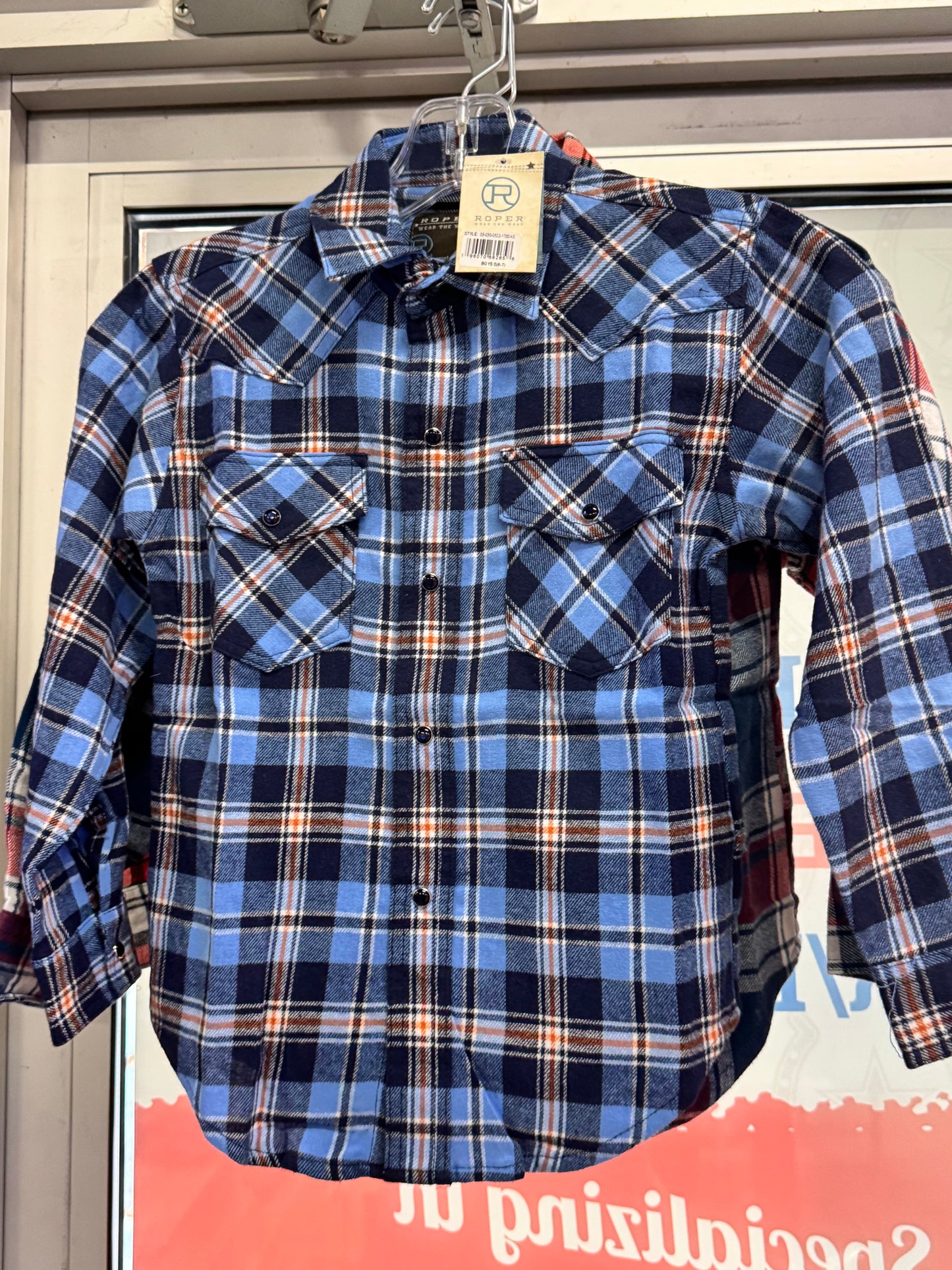 Roper Youth Boy’s Flannels