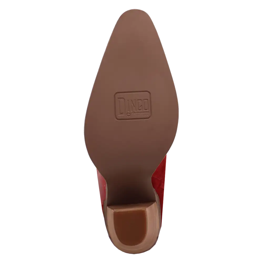 Dingo Songbird - Women's Suede Leather Cowgirl Boots