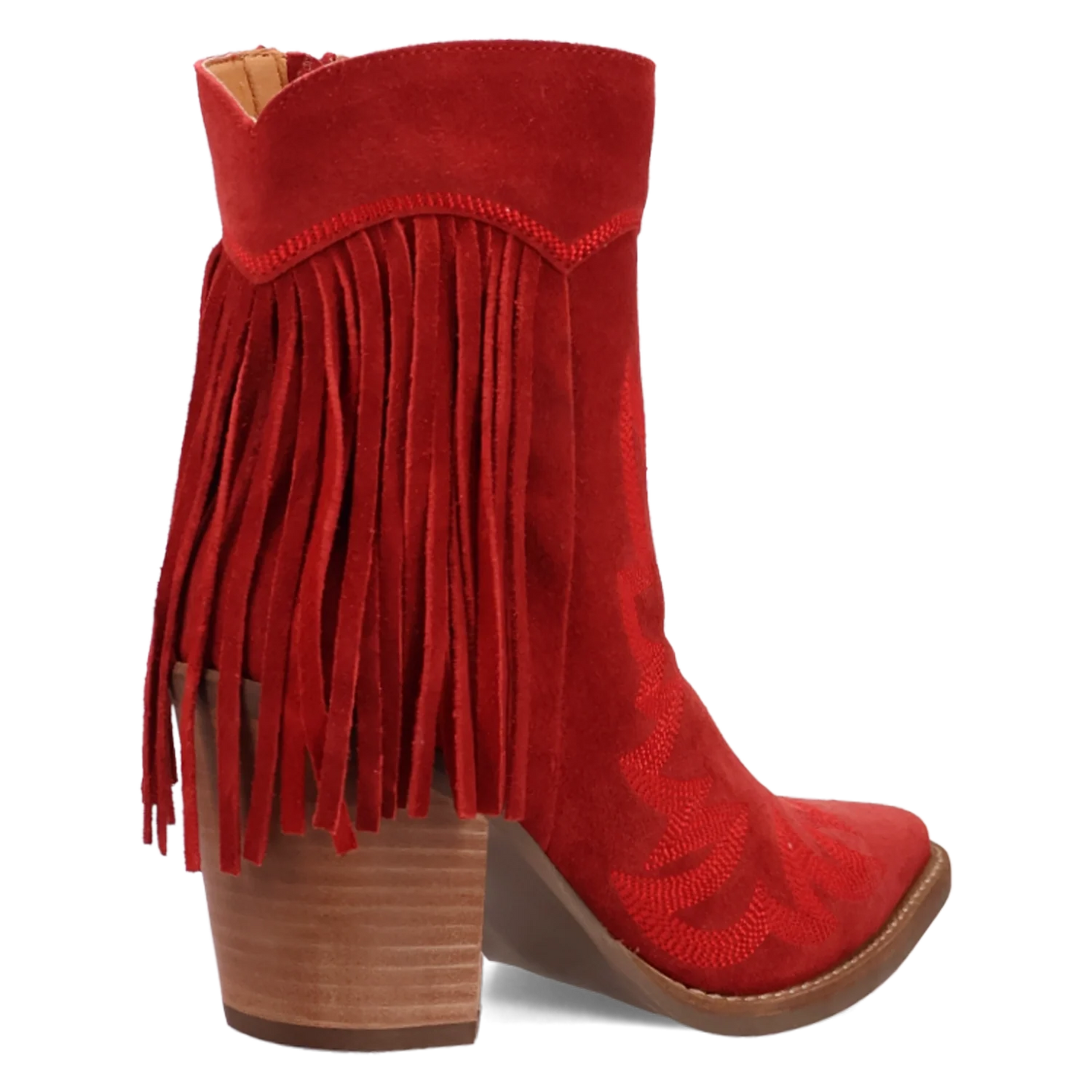 Dingo Wild Sage - Women's Suede Leather Booties