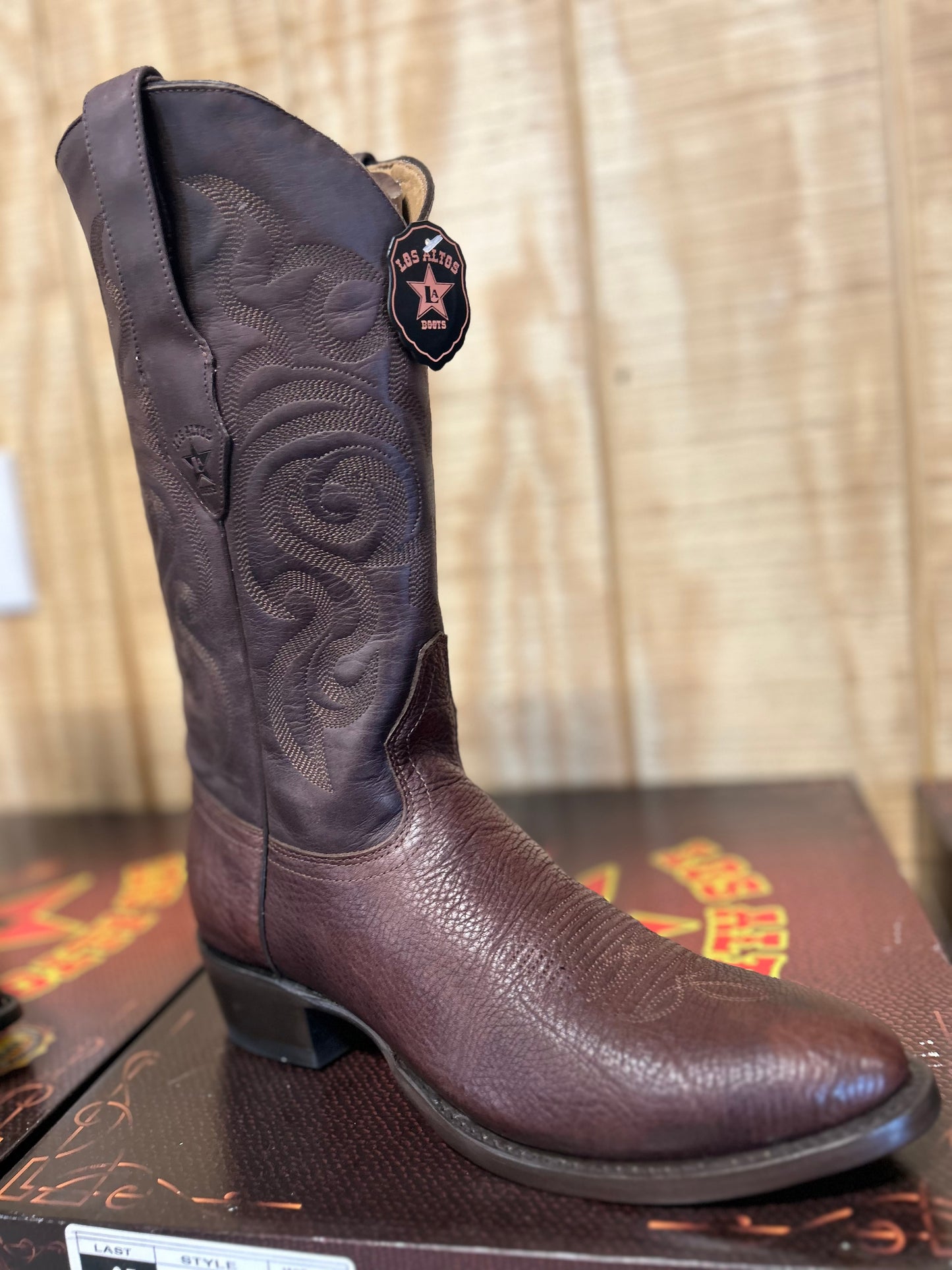 Los Altos Walnut Men's Cowboy Boots